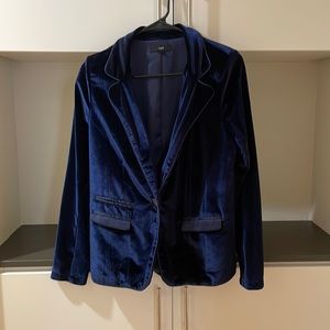 VICI Velvet Blazer - Navy